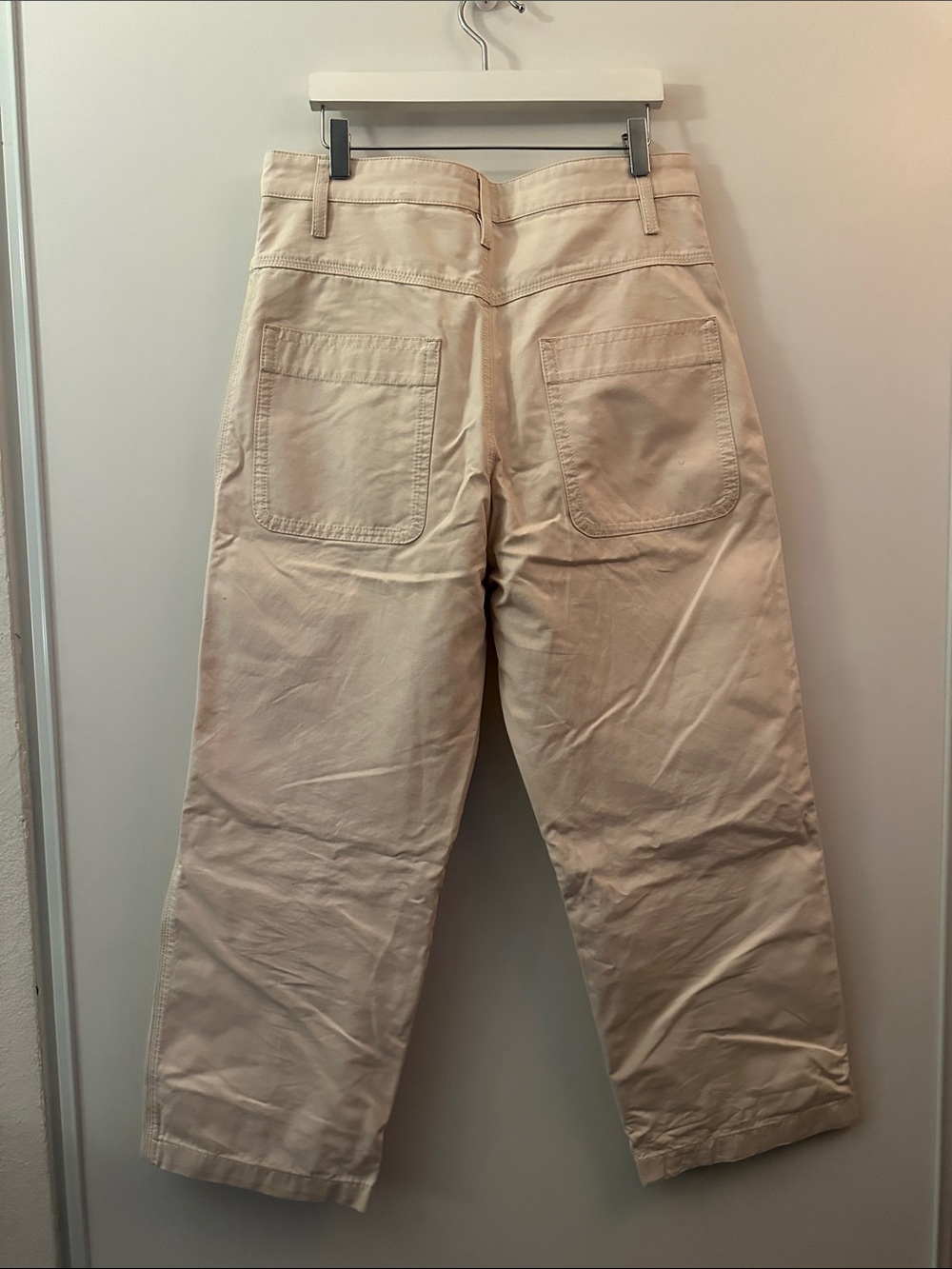 ISABEL MARANT | Diane Cream High-Rise Pants - Picture 6 of 9